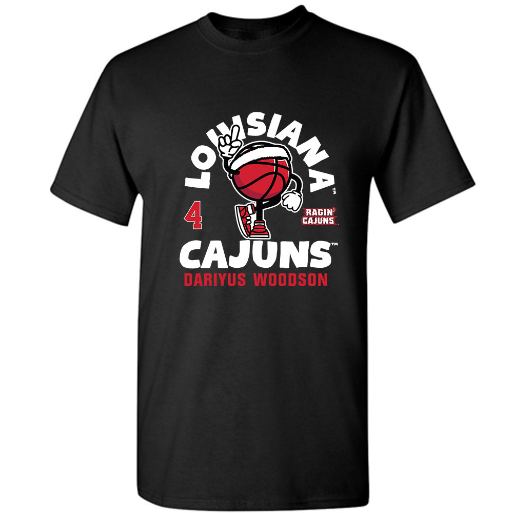 Louisiana - NCAA Men's Basketball : Dariyus Woodson - Fashion Shersey T-Shirt-0