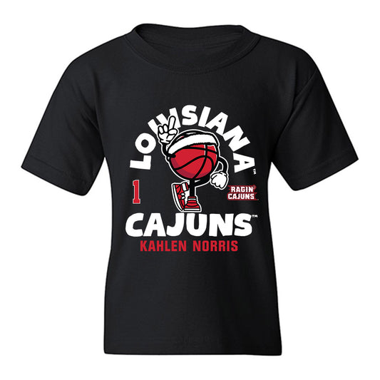 Louisiana - NCAA Women's Basketball : Kahlen Norris - Fashion Shersey Youth T-Shirt-0
