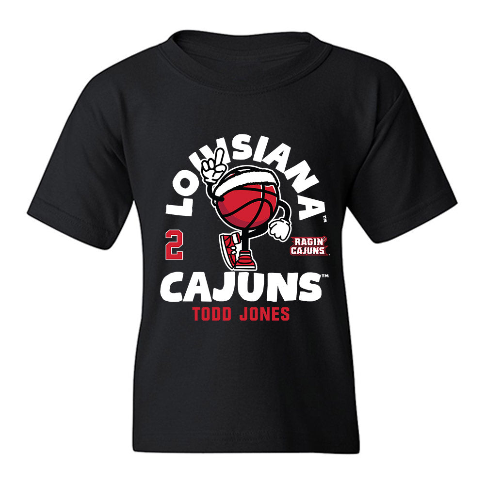 Louisiana - NCAA Men's Basketball : Todd Jones - Fashion Shersey Youth T-Shirt-0