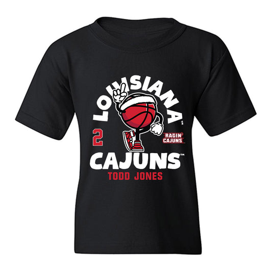 Louisiana - NCAA Men's Basketball : Todd Jones - Fashion Shersey Youth T-Shirt-0