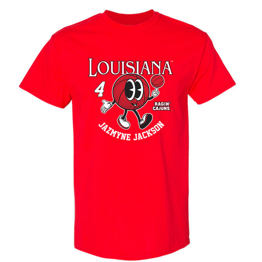 Louisiana - NCAA Women's Basketball : Jazmyne Jackson - Fashion Shersey T-Shirt-0