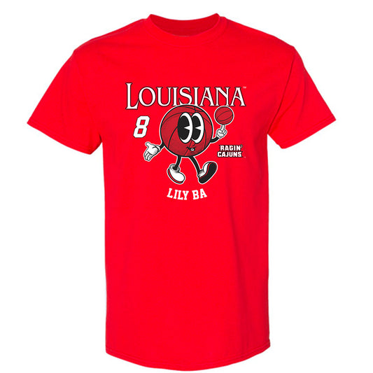 Louisiana - NCAA Women's Basketball : Lily Ba - Fashion Shersey T-Shirt-0