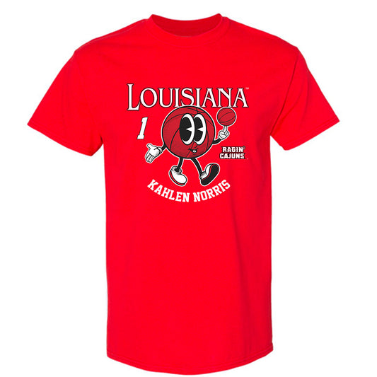 Louisiana - NCAA Women's Basketball : Kahlen Norris - Fashion Shersey T-Shirt-0