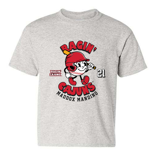 Louisiana - NCAA Baseball : Maddox Mandino - Fashion Shersey Youth T-Shirt-0
