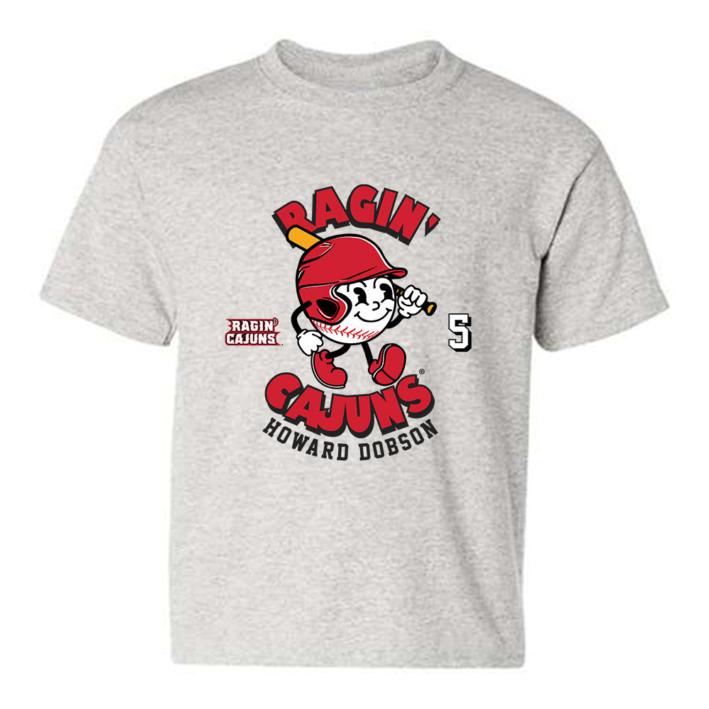 Louisiana - NCAA Baseball : Howard Dobson - Fashion Shersey Youth T-Shirt-0