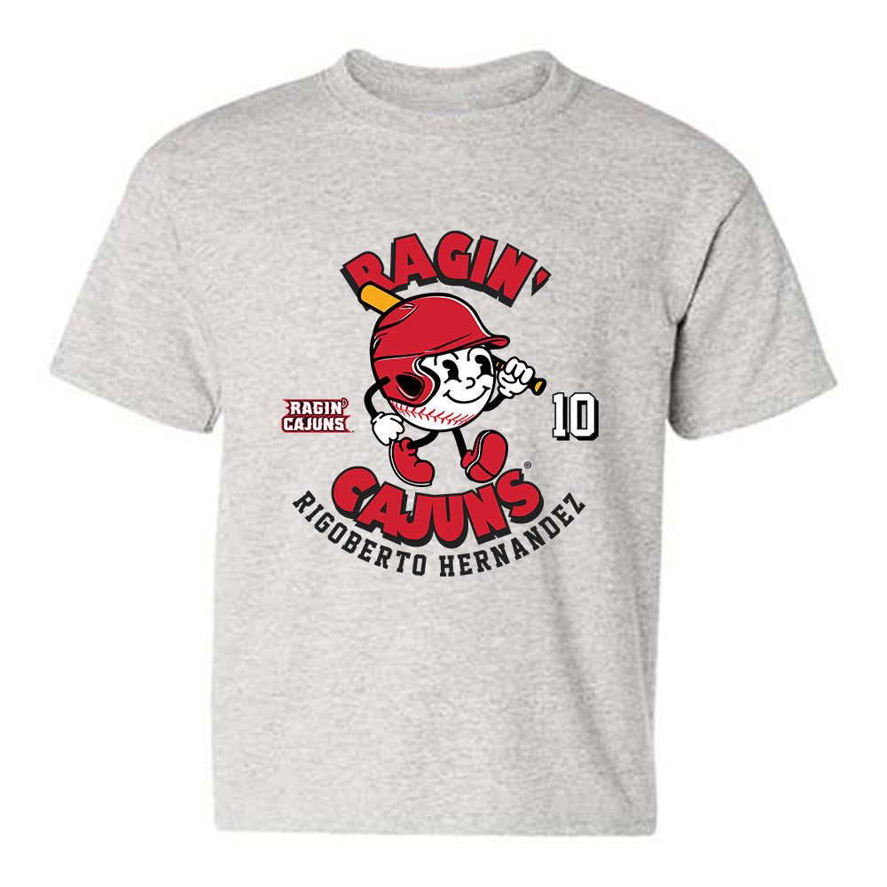 Louisiana - NCAA Baseball : Rigoberto Hernandez - Fashion Shersey Youth T-Shirt-0