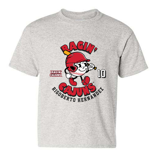Louisiana - NCAA Baseball : Rigoberto Hernandez - Fashion Shersey Youth T-Shirt-0
