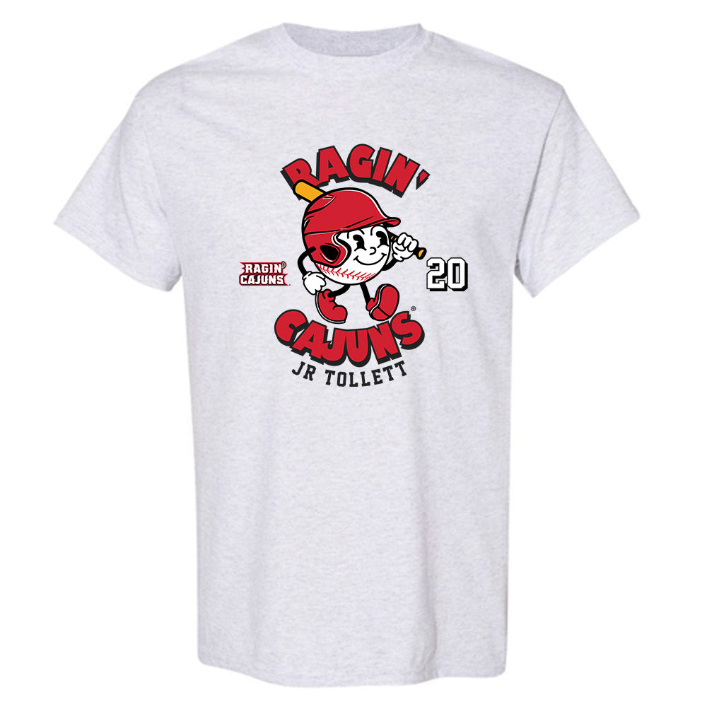 Louisiana - NCAA Baseball : JR Tollett - Fashion Shersey T-Shirt-0