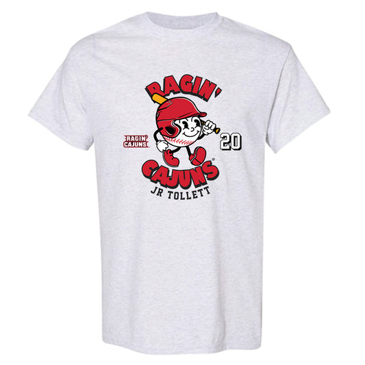 Louisiana - NCAA Baseball : JR Tollett - Fashion Shersey T-Shirt-0