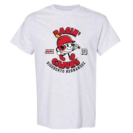 Louisiana - NCAA Baseball : Rigoberto Hernandez - Fashion Shersey T-Shirt-0
