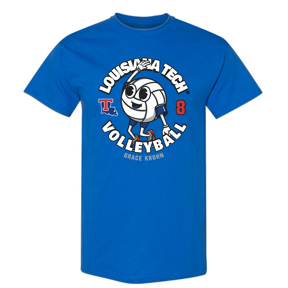 LA Tech - NCAA Women's Volleyball : Grace Krohn - Fashion Shersey T-Shirt-0