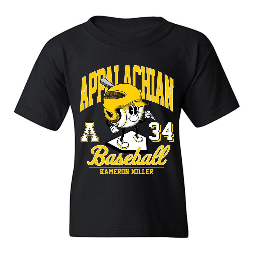App State - NCAA Baseball : Kameron Miller - Fashion Shersey Youth T-Shirt-0