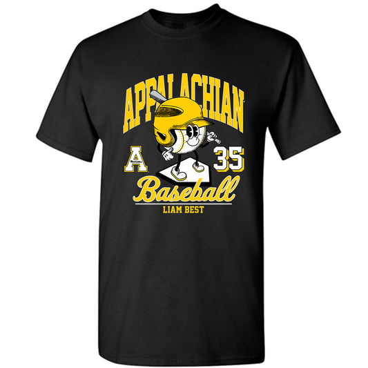 App State - NCAA Baseball : Liam Best - Fashion Shersey T-Shirt-0