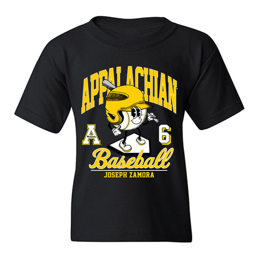 App State - NCAA Baseball : Joseph Zamora - Fashion Shersey Youth T-Shirt-0