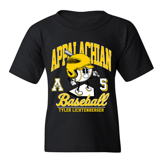 App State - NCAA Baseball : Tyler Lichtenberger - Fashion Shersey Youth T-Shirt-0