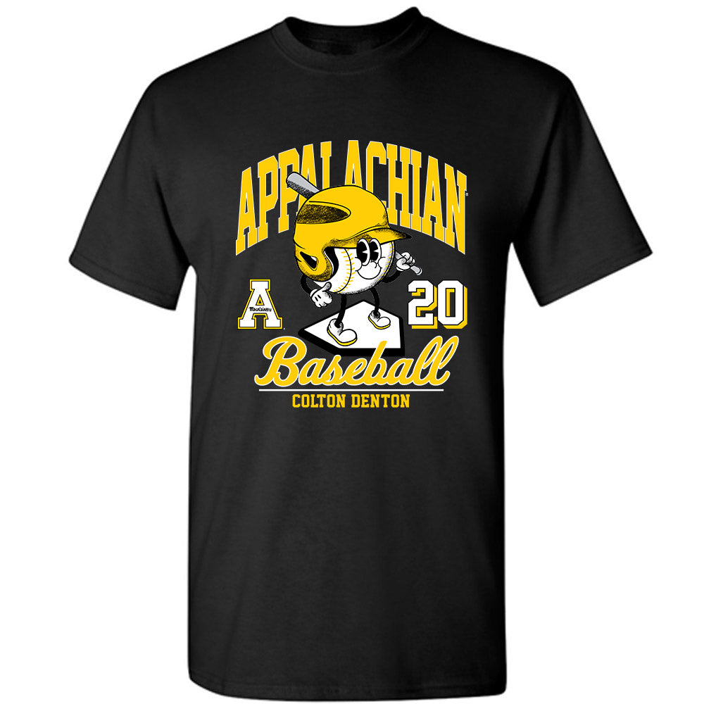 App State - NCAA Baseball : Colton Denton - Fashion Shersey T-Shirt-0