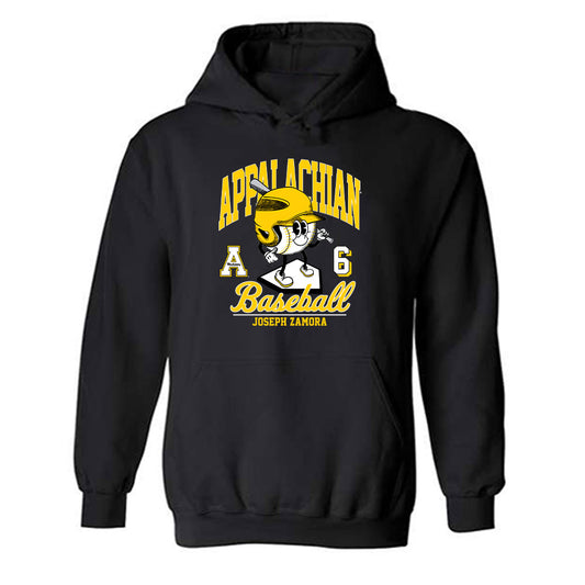 App State - NCAA Baseball : Joseph Zamora - Fashion Shersey Hooded Sweatshirt-0