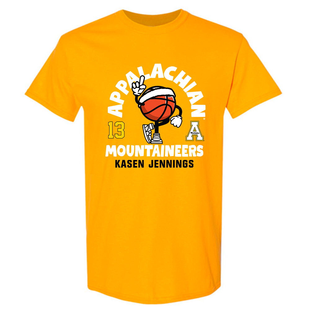 App State - NCAA Men's Basketball : Kasen Jennings - Fashion Shersey T-Shirt-0