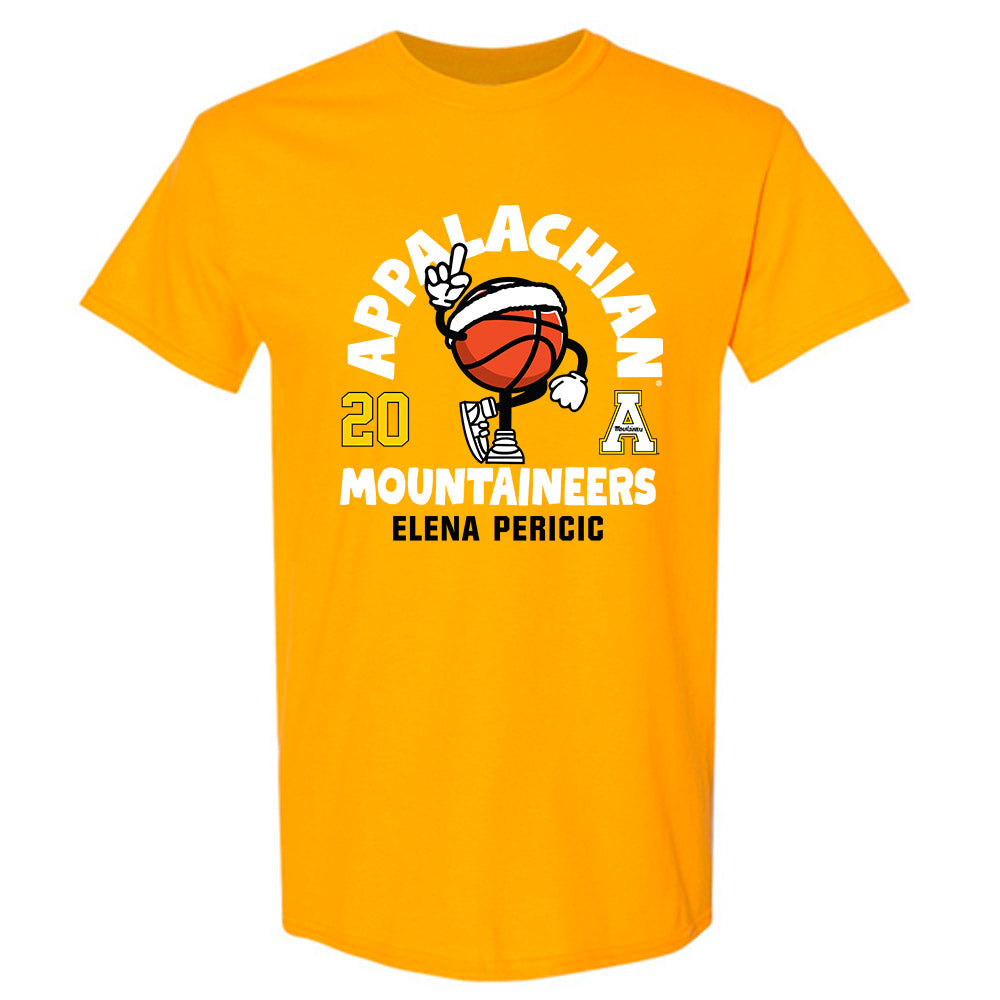 App State - NCAA Women's Basketball : Elena Pericic - Fashion Shersey T-Shirt-0