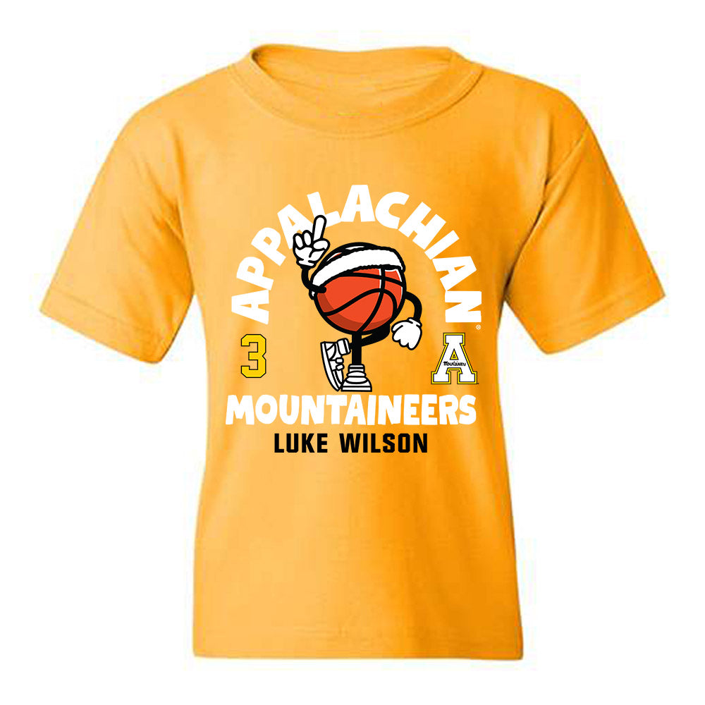 App State - NCAA Men's Basketball : Luke Wilson - Fashion Shersey Youth T-Shirt-0