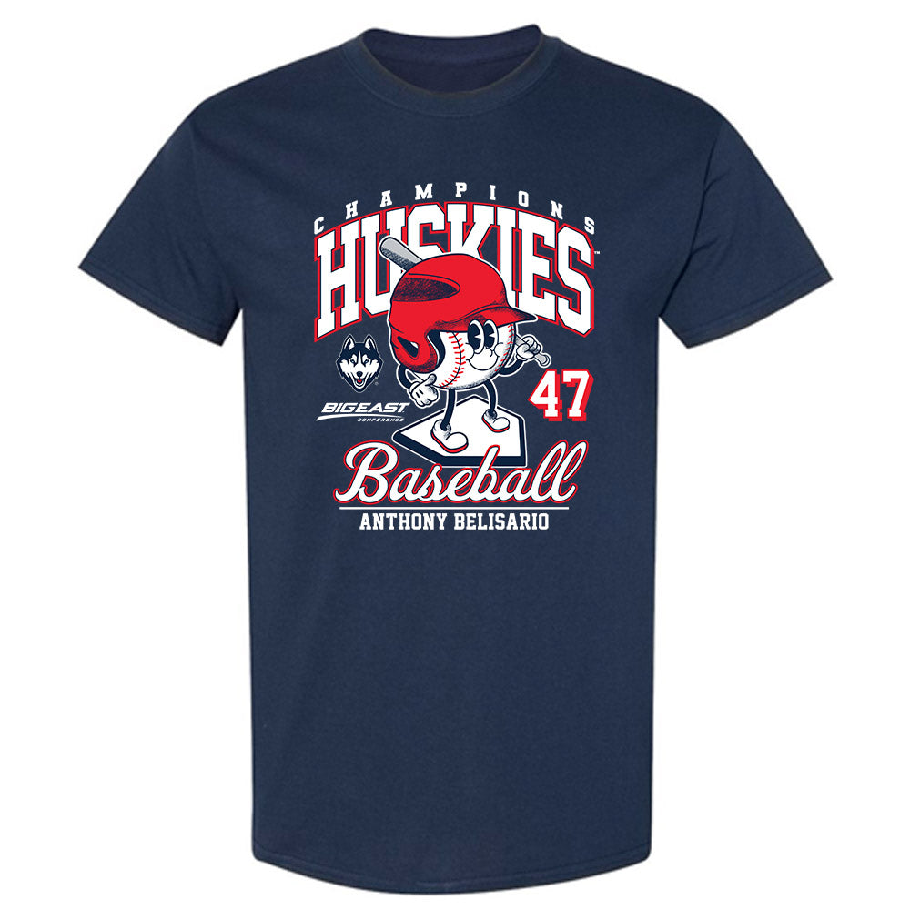 UConn - NCAA Baseball : Anthony Belisario - Fashion Shersey T-Shirt-0