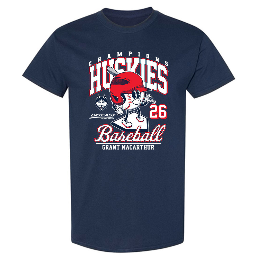 UConn - NCAA Baseball : Grant MacArthur - Fashion Shersey T-Shirt