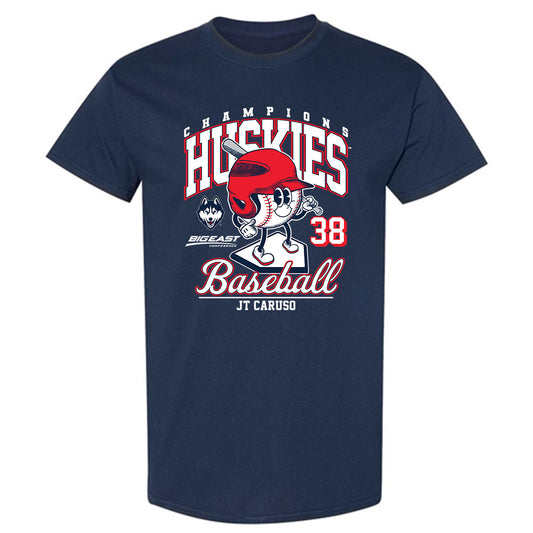 UConn - NCAA Baseball : JT Caruso - Fashion Shersey T-Shirt