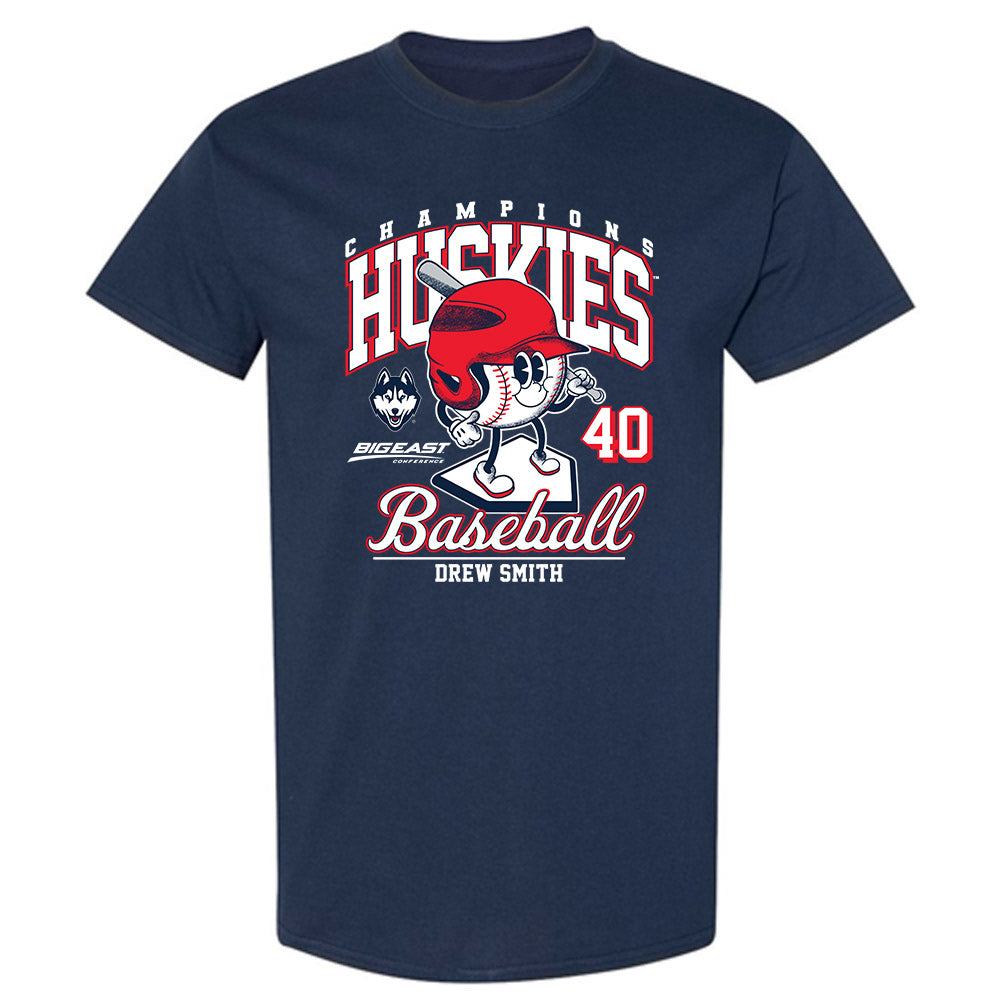 UConn - NCAA Baseball : Drew Smith - Fashion Shersey T-Shirt