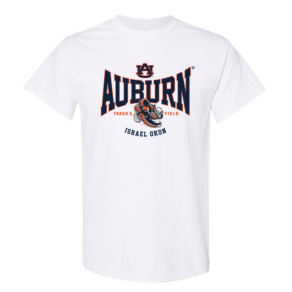 Auburn - NCAA Men's Track & Field : Israel Okon - Fashion Shersey T-Shirt-0