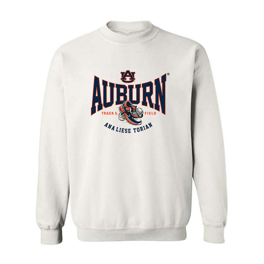 Auburn - NCAA Women's Track & Field : Ana-Liese Torian - Fashion Shersey Crewneck Sweatshirt-0
