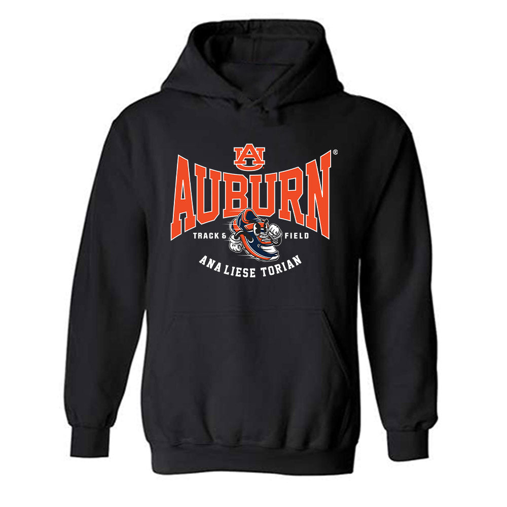 Auburn - NCAA Women's Track & Field : Ana-Liese Torian - Fashion Shersey Hooded Sweatshirt-0