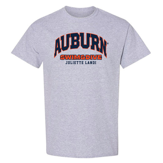 Auburn - NCAA Women's Swimming & Diving : Juliette Landi - Fashion Shersey T-Shirt-0