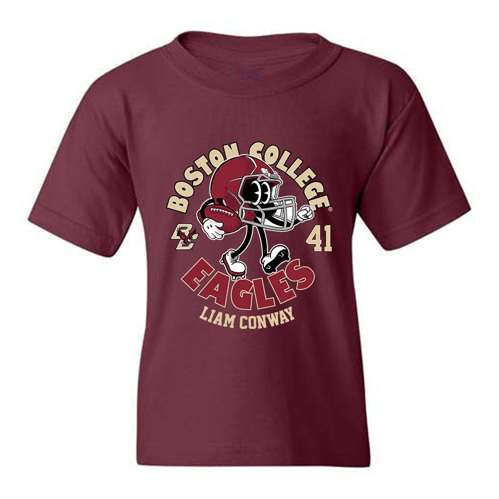 Boston College - NCAA Football : Liam Conway - Youth T-Shirt