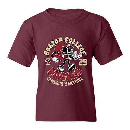 Boston College - NCAA Football : Cameron Martinez - Youth T-Shirt