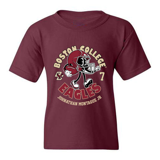 Boston College - NCAA Football : Johnathan Montague Jr - Youth T-Shirt