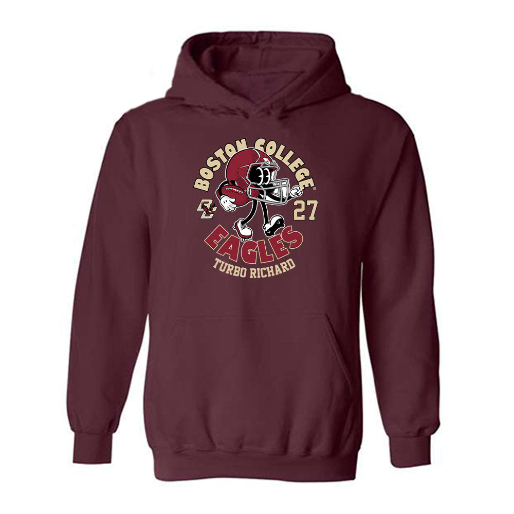 Boston College - NCAA Football : Turbo Richard - Hooded Sweatshirt