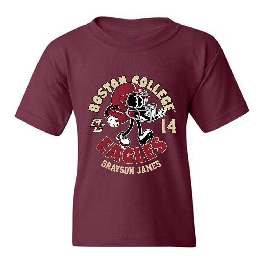 Boston College - NCAA Football : Grayson James - Youth T-Shirt