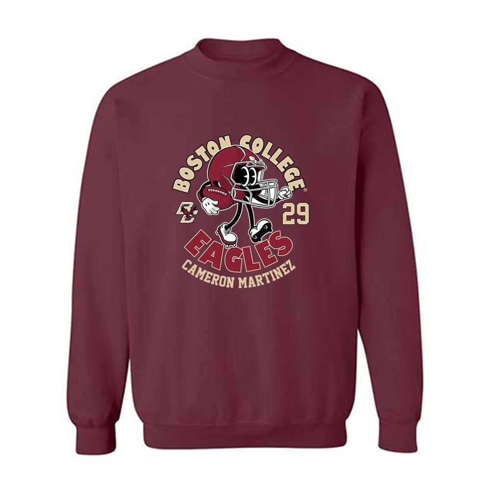 Boston College - NCAA Football : Cameron Martinez - Crewneck Sweatshirt