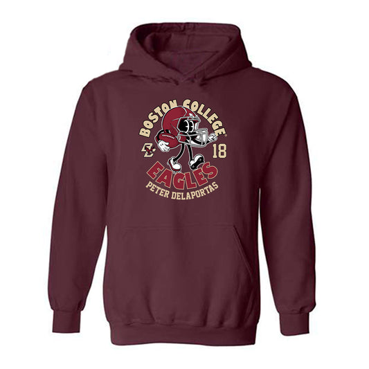 Boston College - NCAA Football : Peter Delaportas - Hooded Sweatshirt