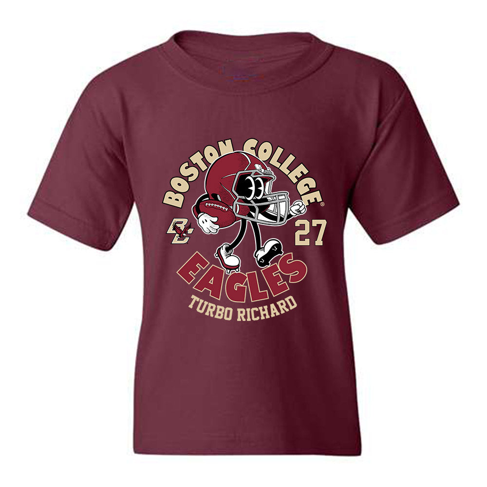 Boston College - NCAA Football : Turbo Richard - Youth T-Shirt