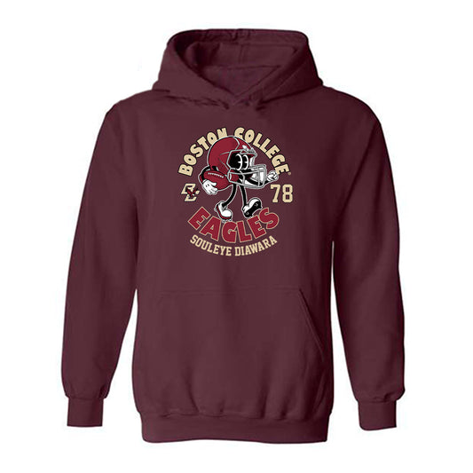 Boston College - NCAA Football : Souleye Diawara - Hooded Sweatshirt