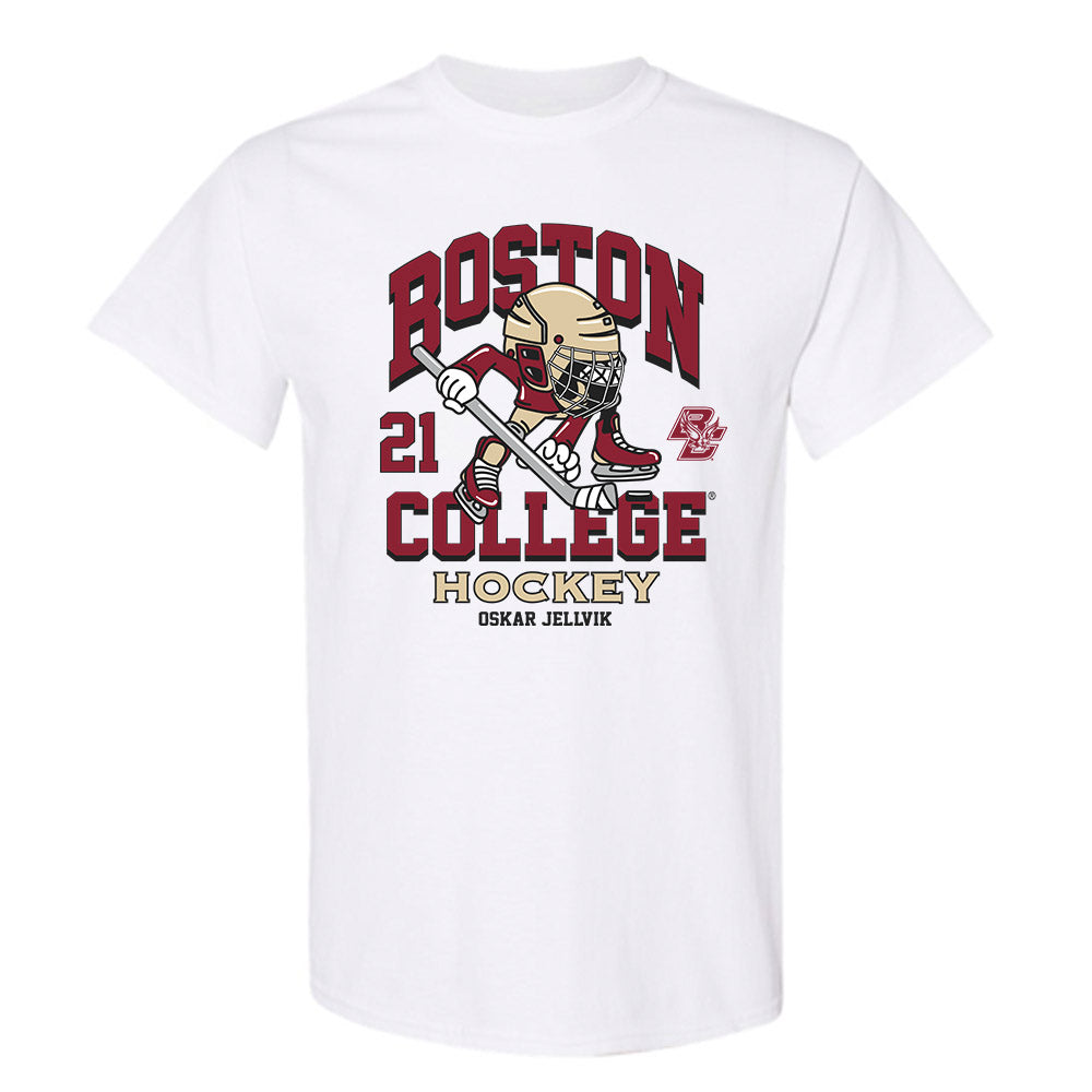 Boston College - NCAA Men's Ice Hockey : Oskar Jellvik - T-Shirt Fashion Shersey