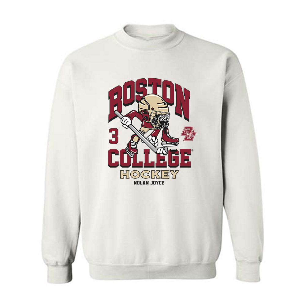 Boston College - NCAA Men's Ice Hockey : Nolan Joyce - Crewneck Sweatshirt Fashion Shersey