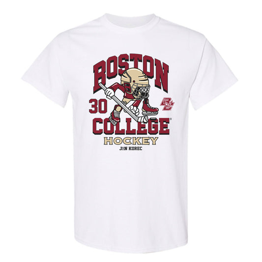 Boston College - NCAA Men's Ice Hockey : JÃ¡n Korec - T-Shirt Fashion Shersey