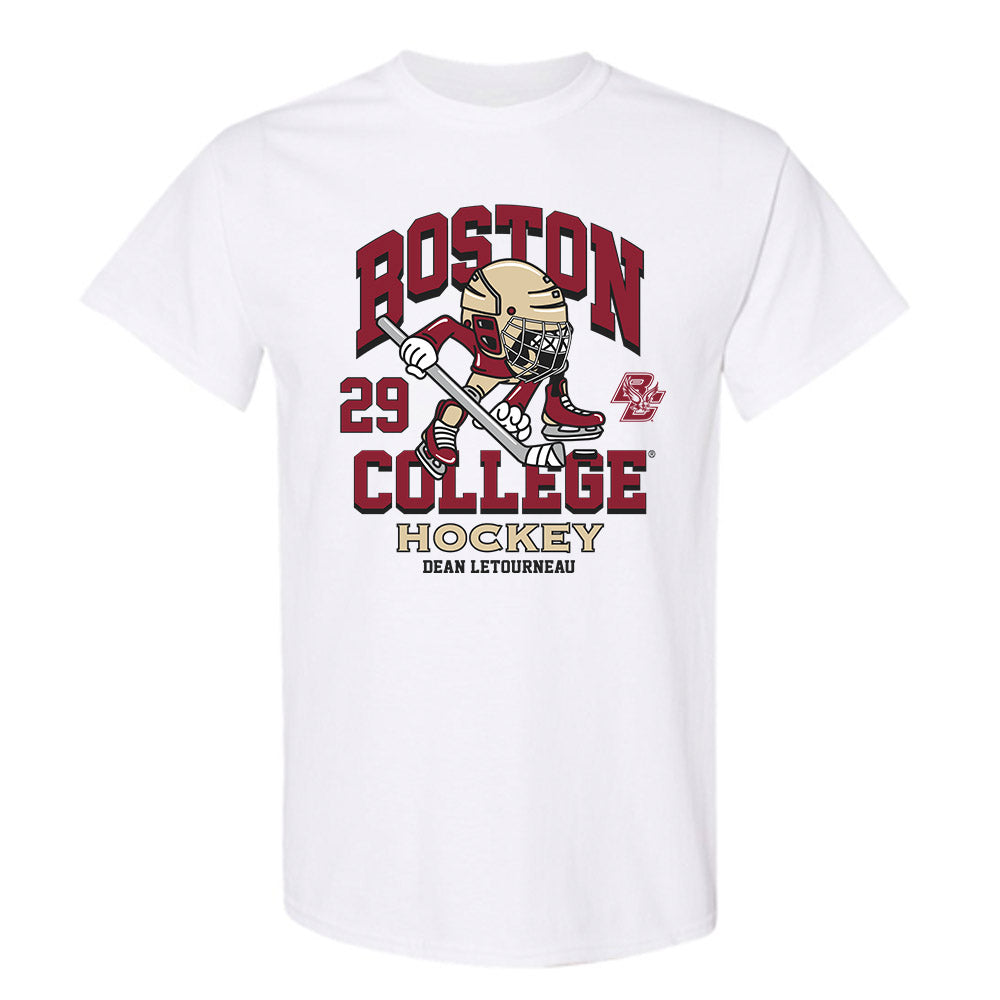 Boston College - NCAA Men's Ice Hockey : Dean Letourneau - Fashion Shersey T-Shirt-0