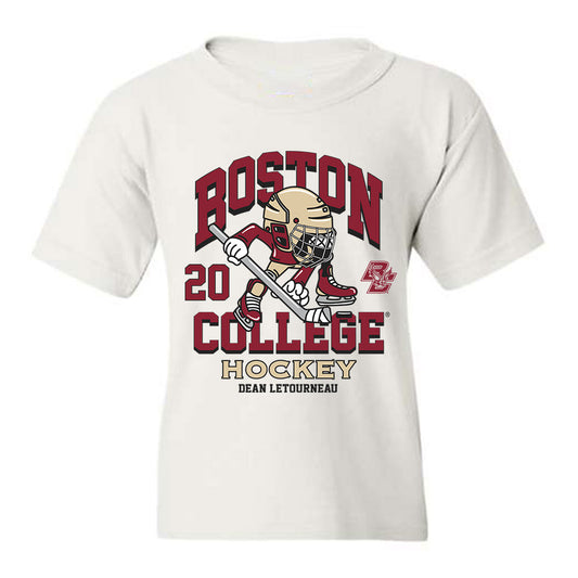 Boston College - NCAA Men's Ice Hockey : Dean Letourneau - Youth T-Shirt