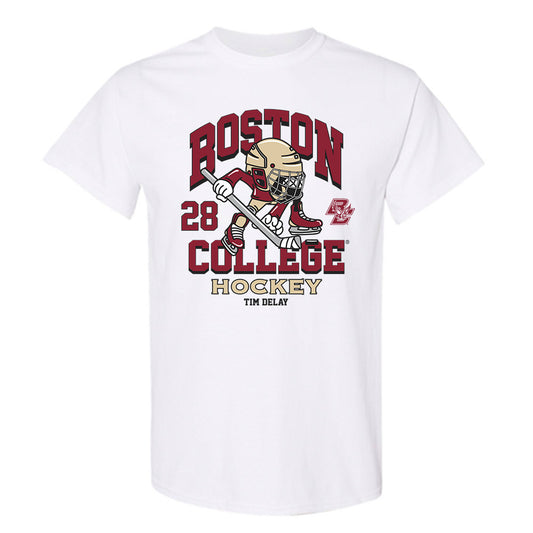 Boston College - NCAA Men's Ice Hockey : Tim Delay - T-Shirt Fashion Shersey