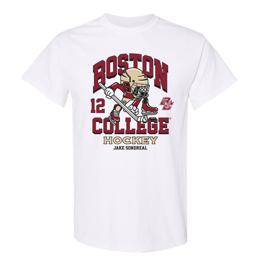 Boston College - NCAA Men's Ice Hockey : Jake Sondreal - Fashion Shersey T-Shirt-0