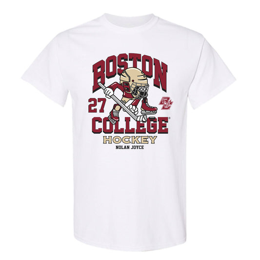 Boston College - NCAA Men's Ice Hockey : Nolan Joyce - Fashion Shersey T-Shirt-0