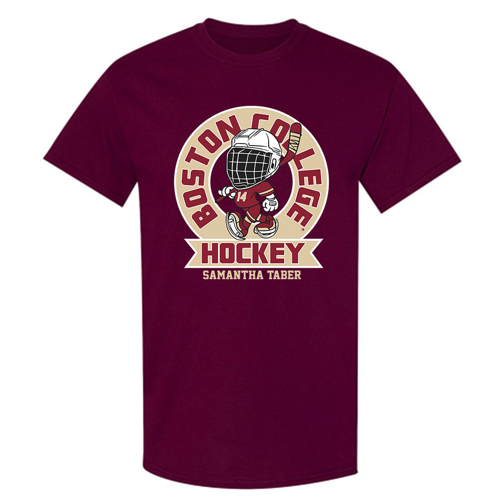 Boston College - NCAA Women's Ice Hockey : Samantha Taber - T-Shirt Fashion Shersey